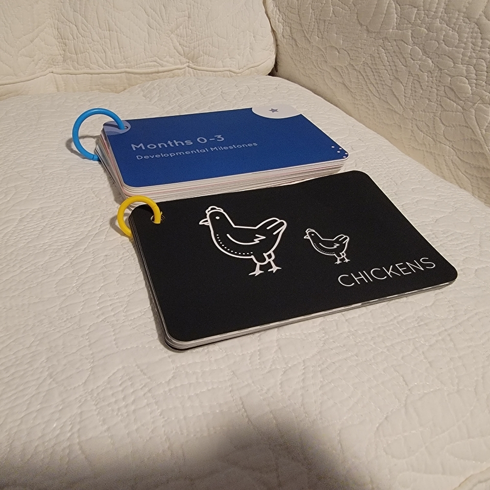 curious baby card